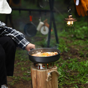 Ds 512 – ensemble d'ustensiles de cuisine portables pour l'extérieur, bouilloire en alliage d'aluminium, poêle antiadhésive pour 4 à 5 personnes, accessoires de cuisinière de camping - Product Image 3