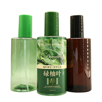 Botol Semprot Perawatan Kulit Plastik PET OEM Zhongshi Cylinder dengan Pompa Semprot untuk Toner Model 28 (CN/GUA)