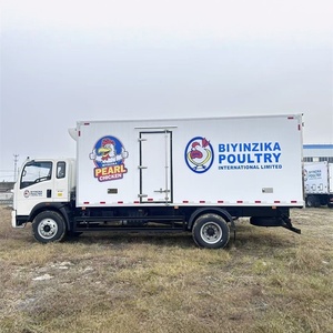Camión de Transporte de Pollitos de un Día HOWO 4x2, Camión Refrigerado para Transporte de Aves de Corral en Venta - Product Image 5