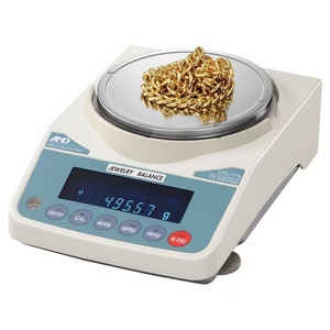 Balance analytique électronique de laboratoire Veidt Weighing FX1200i 1200g 0.1g avec écran LCD et calibration interne, support OEM - Product Image 4