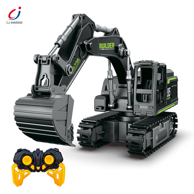 Chengji Remote Control Engineering Vehicle Rc Excavator Truck Toys Set Cool Design 1:16 Rc Construction Vehicles Truck