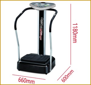 <span class=keywords><strong>Plateforme</strong></span> de vibration pour l'exercice physique HSM à usage domestique, 500 W, Crazy Fit, entraînement du corps entier, massage vertical - Product Image 3
