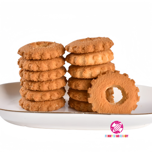 लोकप्रिय 75 ग्राम हलाल स्नैक मिश्रण गेहूं का स्वाद क्रिस्पी कुकी गोल आकार मीठा दूध चॉकलेट बिस्कुट - Product Image 4