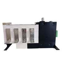 Interruptor de Transferencia Automática Inteligente de Alta Eficiencia Trans Mer, Nivel PC, 4 Polos, 250A, Monofásico/Trifásico, Uso Industrial, YSQ3-250 Dual