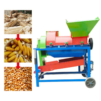 Machine à battre et à moudre le maïs, machine à battre les céréales et les grains, mini-batteuse