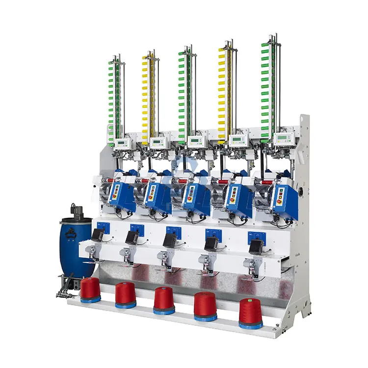 China High Speed Automatic Embroidery Thread Rewinding Machine