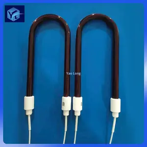 Инфракрасные нагревательные трубки из кварцевого стекла с углеродным волокном на заказ от производителя Yaolong - Product Image 4