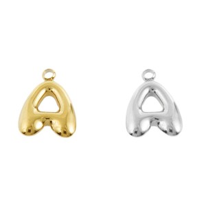 Colgantes de Letras A B C D E F de Acero Inoxidable Chapado en Oro, Joyería de Moda Unisex, Regalo - Product Image 2