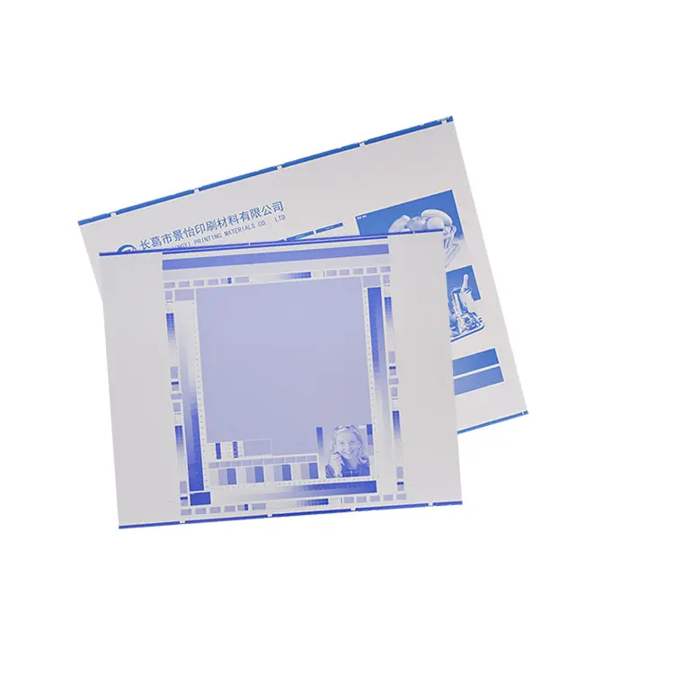 JINGYI marka PS ofset baskı plakası pozitif CTCP plaka alüminyum termal UV CTP plakaları