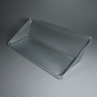 BO-GLASS Couvercle en verre de remplacement prismatique personnalisé résistant aux intempéries pour le pack mural aux halogénures métalliques Retrofit LED chinois pour couvertures lumineuses