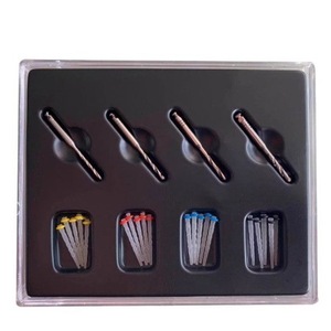 Jeu de forets dentaires, tête de 1,6 mm, tige de 3/32 pouces, manuel, pour la restauration dentaire et la prévention des caries, certifié CE - Product Image 2