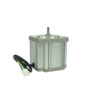 Motor DC Brushless Flange 3 Fasa 80mm Seri Magnet Permanen Panjang 106mm 48V 3000RPM 220W untuk Kipas Peralatan Rumah Tangga