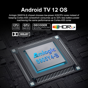Decodificador GD2 Certificado para OTT Android 12, Quad Core Amlogic S905Y4, WiFi 5G, 4K, DDR4 2G/32G, Precio al por Mayor - Product Image 4