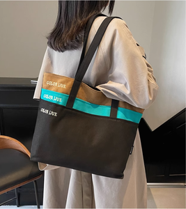 Nueva bolsa de compras de lona resistente, reutilizable y ecológica, personalizada. - Product Image 1