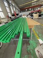 Rail de guidage de chaîne en T, en polyéthylène et nylon, bande anti-usure injectée, rainure de guidage, rail de guidage de chaîne en plastique, glissière