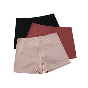 Mutandine di sicurezza da donna senza cuciture in seta di ghiaccio mutandine di sicurezza da donna mutandine da donna mutandine di <span class=keywords><strong>maternità</strong></span> - Product Image 1