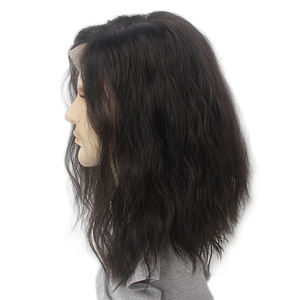 Peluca de encaje frontal de exportación transfronteriza para <span class=keywords><strong>hombre</strong></span>, peluca de encaje pequeño en forma de T, peluca de seda japonesa con abertura para el pelo - Product Image 1