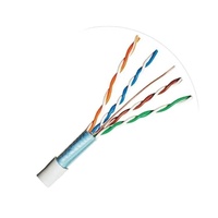 Harga Produsen Kabel LAN Indoor Outdoor 24awg 26awg 4pr FTP UTP Cat 5 6 6a Cat5e Cat6 untuk Jaringan Ethernet