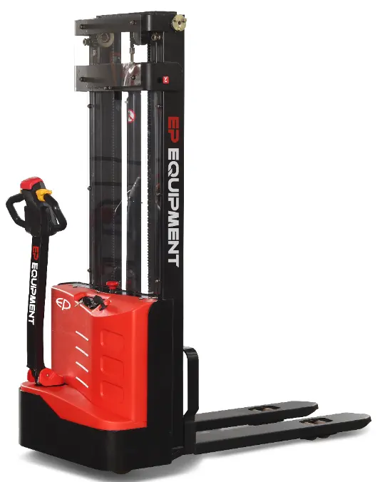 EP Best Selling Economic Low Energy Consumption Electric Stacker with 1.2T capacity with AGM battery