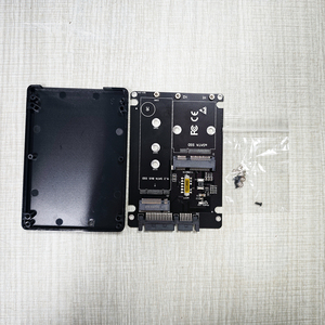 2-in-1 M.2 NGFF และ mSATA เป็น Dual SATA อะแดปเตอร์การ์ดขยาย SSD สำหรับแล็ปท็อปเดสก์ท็อป - Product Image 4