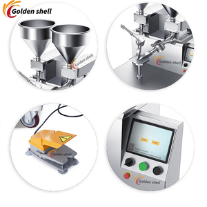 Machine automatique à étaler la crème pour gâteaux ronds, en acier inoxydable, pour la pâtisserie, machine à étaler la glaçage pour gâteaux éponge - Product Image 4