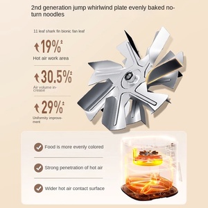 8.1L หม้อทอดไร้น้ำมันสแตนเลส1400วัตต์ป้องกันความร้อนสูงเกินไปประหยัดพลังงานสามารถปรับแต่งได้ - Product Image 6