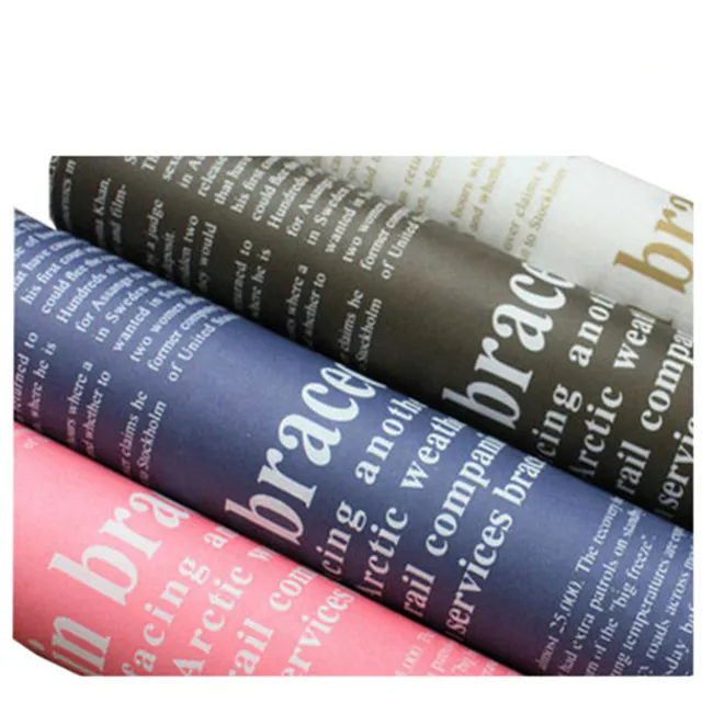 Hot Sale Christmas Colorful Gift Wrapping Paper/Custom gift wrap paper roll