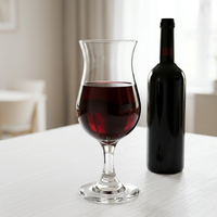 Luxe romantische transparante kristallen wijnglazen, heldere drinkglazen voor rode wijn, 317ml inhoud, Amerikaanse stijl, voor bruiloften