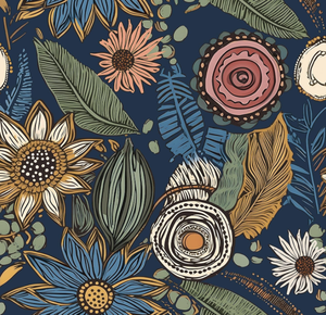 Boho Behang Vintage Bloemen Contactpapier Retro Botanische Bloem Muur Papier Voor Muren Planken Kast Tafel - Product Image 1