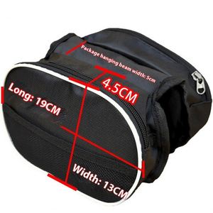 Nouvelle sacoche de selle imperméable à fermeture éclair pour vélo de montagne et de route, kit de cyclisme extérieur - Product Image 3