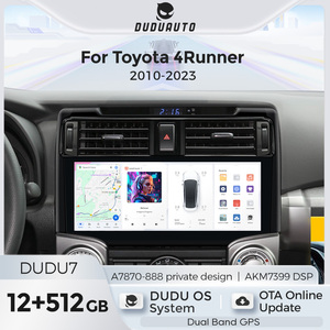 วิทยุติดรถยนต์ DUDUAUTO DUDU7 A7870 AKM7739 DSP RCA <span class=keywords><strong>5.1</strong></span> QLED สำหรับรถยนต์โตโยต้า 4Runner ปี 2010-2023 N280 รุ่นที่ 5 - Product Image 1