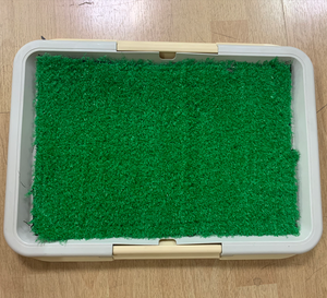 Banheiro de cachorro de alta qualidade com grama, fácil de usar, tanto ao ar livre ou dentro - Product Image 2