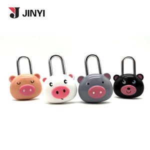 Usine directe haute sécurité 2 chiffres Portable petit cochon mignon en forme de <span class=keywords><strong>combinaison</strong></span> serrures dessin animé conception <span class=keywords><strong>cadenas</strong></span> de sécurité - Product Image 1