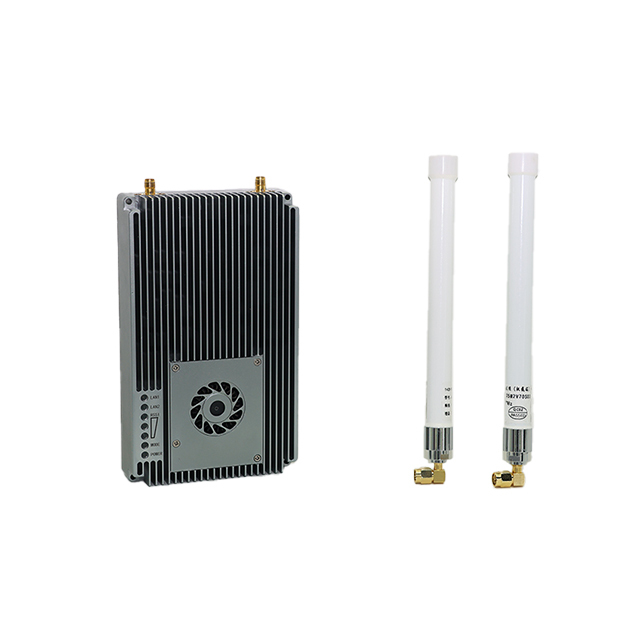 Output Power 2*2W Self-Organizing Network Long Range Signal Stability 100Mbps Wireless Video Transmitter and Receiver Air Ground