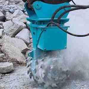 Fresa Idraulica per Roccia di Alta Qualità per Escavatore con Componente Motore Centrale - Product Image 6