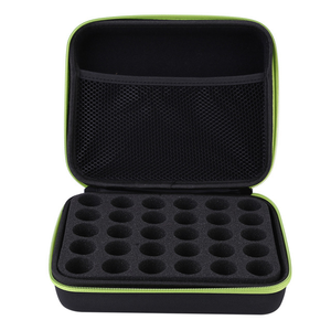 High Quality Customized Wholesale <b>Waterproof</b> Leather Essential Oils Carrying case for 30 Bottles with Hard <b>Foam</b> Inserts - Product Image 5