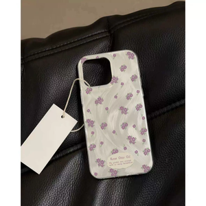 Custodia per telefono con stampa glitterata fiori <span class=keywords><strong>viola</strong></span> per <span class=keywords><strong>iPhone</strong></span> 16 <span class=keywords><strong>14</strong></span> 13 12 11 15 <span class=keywords><strong>Pro</strong></span> <span class=keywords><strong>Max</strong></span> SE XR X XS 7 8 Plus Tpu <span class=keywords><strong>Cover</strong></span> per telefono antiurto - Product Image 3