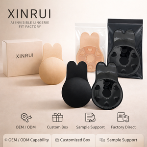 Bande adhésive sans couture pour lifting des seins pour femmes, soutien-gorge push-up tendance, cache-tétons, accessoires intimes d'usine pour la poitrine - Product Image 1