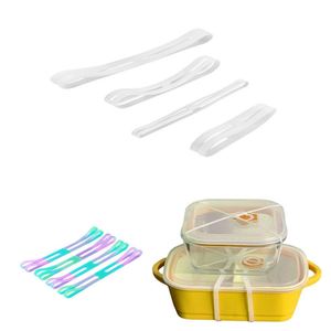 Hot <b>Products</b> H-shaped Food Grade Silicone <b>Rubber</b> Band Custom Logo Easy Stretch Long Lasting Color Fixed Office Bundled Books - Product Image 3