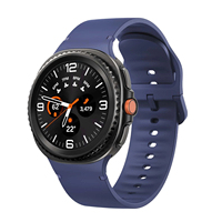 Bracelet de montre intelligente sport en silicone étanche Upro pour Samsung Galaxy Watch 8 / Watch 8 Classic, ajustement rapide, plusieurs options de couleurs