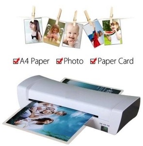 Xách tay A4 Nhiệt Máy cán cho văn phòng hoặc hộ gia đình sử dụng với A5 và A6 Pouch Laminator các tính năng - Product Image 2
