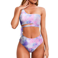 Maillot de bain sexy personnalisé en gros 2023, matière à séchage rapide, bikini en spandex