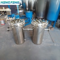 Peralatan Pengolahan Air HENGFENG Pump Basket Strainer Melindungi Katup, Menghilangkan Kotoran Seperti Pasir, Karat, dan Serpihan Las