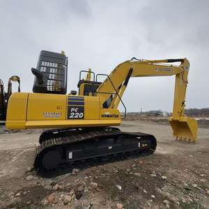 Excavatrice Komatsu PC220 d'occasion à vendre, très demandée, PC220-7, grande excavatrice d'occasion, 22 tonnes, excavatrice sur chenilles hydraulique - Product Image 3