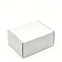 Boîte d'expédition en carton ondulé personnalisée, imprimée, recyclable, pliable, en papier, pour emballages de parfums, cosmétiques, bougies, vêtements