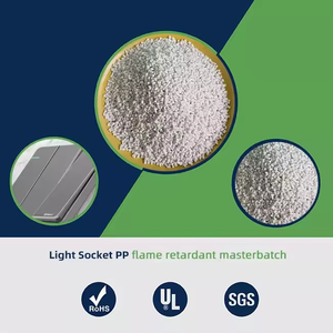 Hóa chất masterbatch hiệu suất cao Polypropylene PP chống cháy masterbatch cho chủ sở hữu đèn phụ gia nhựa - Product Image 2