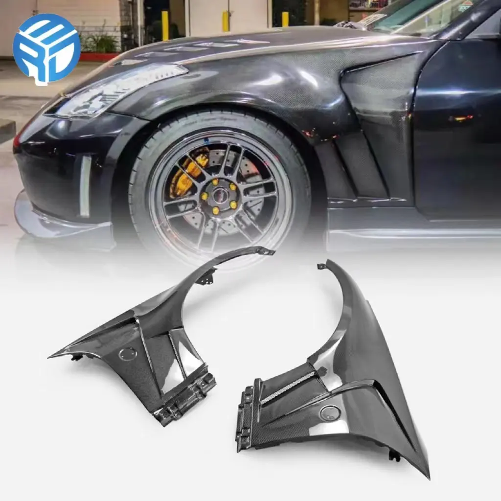 MRD карбоновые крылья для Nissan 350Z Z33 Nismo 3 крылья из углеродного волокна или FRP