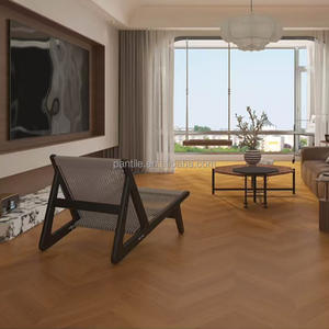 Carrelage en bois 24x48 sur les escaliers, porcelaine 60*120, carrelage en bois pour escalier, carrelage en porcelaine 120x60, carrelage en bois <span class=keywords><strong>parquet</strong></span> - Product Image 3