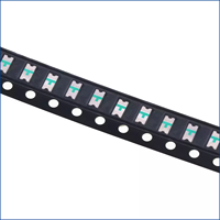 100PCS LED de Codificación Inversa 1206 Rojo/Verde/Amarillo/Azul/Blanco con Parche, Bombilla Luminosa para Teclado