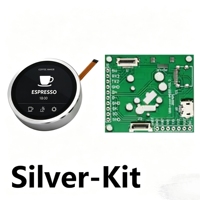 Kit HMI ESP32-C3 avec écran rotatif 1,28 pouces 240x240, pilote GC9A01, Wi-Fi 5.0, encodeur rotatif, bouton-poussoir, USB UART pour Arduino LVGL